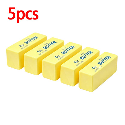 Squishy Soft Slow Rebound Butter Stick Squeezing Toy Realistic Butter Sticks Decompression Funny Anti-Anxiety Gift Fidget Toys