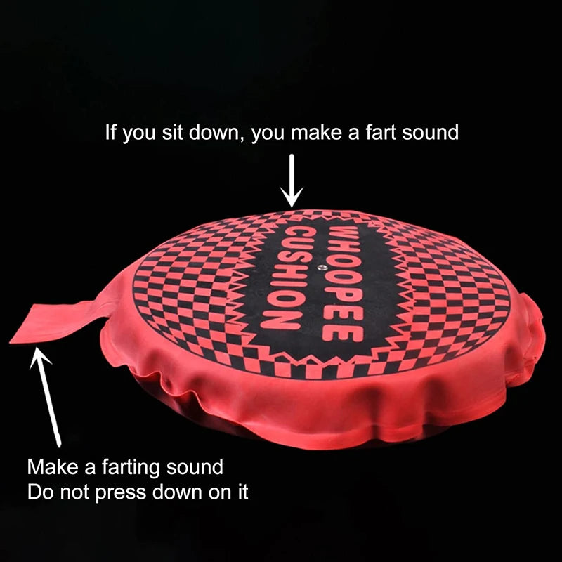 Household Seat Cushion Trick Fart Pad Prank Prop Simulated Farting Sound Teasing Friends Festival Gathering Noise Production TMZ