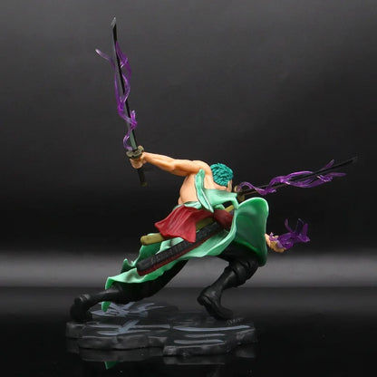 Anime Figure One Piece Luffy Roronoa Zoro Three-Blade Sa-Maximum Manga Statue PVC Action Collection Model Toys