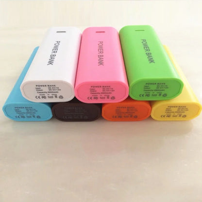 1/2pcs Power Bank Case 1-Cell 18650 Battery Box for Smart Phone Charge 5V 1A for 18650 Battery with Indicator Light