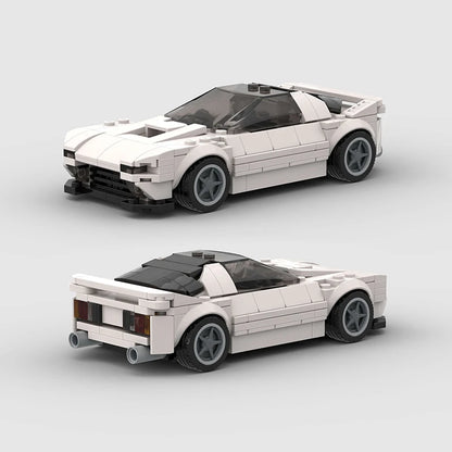 City Technical Speed World Famous Car Building Blocks Racing Fast And Furious Moc Brick Vehicle A80 Supra V2 Toys Kid