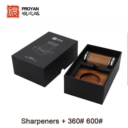 PROYAN Professional Sharpening stone Roller type Fixed Knife Sharpener Diamond Ceramic Whetstone DIY Woodwork Tool Grindstone