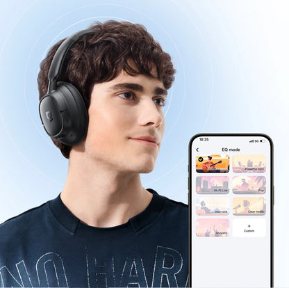 Słuchawki bezprzewodowe Baseus EH10 NC ANC 45 dB, adaptacyjna hybrydowa redukcja szumów, słuchawki Hi-Res LDAC, Bluetooth 6.0, 80 godz.