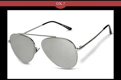 TAGION Brand New Men's Pilot Sunglasses Women Men Alloy Frame Fashion Sunglasses Driving Lenses Unisex Eyewear 2767