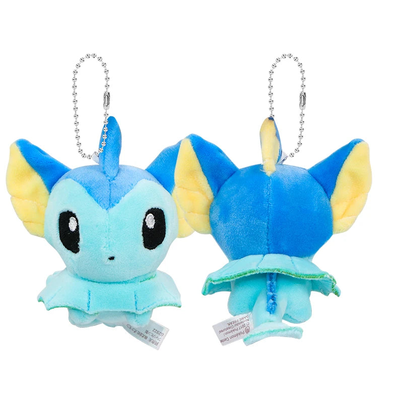 Pokemon Plush Keychain Anime Jigglypuff Gengar Sprigatito Urchin Mimikyu Sylveon Mew Umbreon Rowlet Stuffed Plushies Toys Gifts