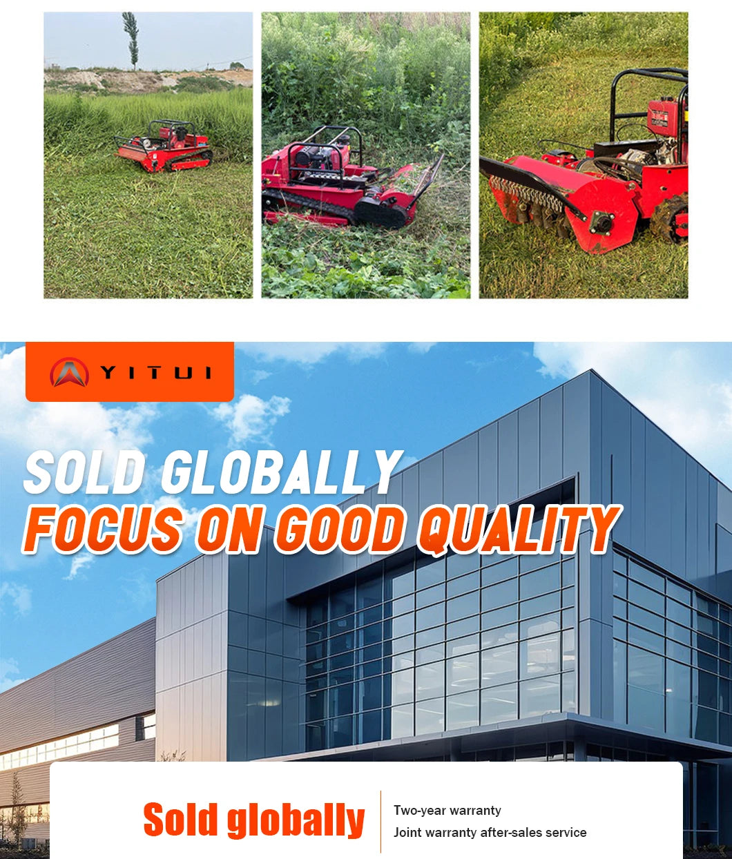 Customized diesel lawn mower that can climb slopes GPS all terrain tracked lawn mowing robot