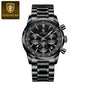 POEDAGAR Luxury Fashion Men Wristwatch Waterproof Luminous Chronograph Date Man Watch Stainless Steel Sport Quartz Men's Watches