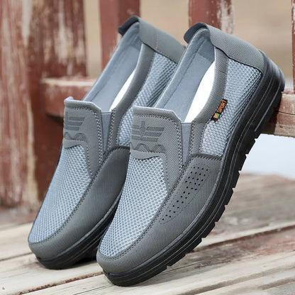 2026 Summer New Arrival Men Casual Slip-On Shoes Soft Bottom Comfortable Breathable Low Cut Round Toe Men's Loafers Plus Szie 48