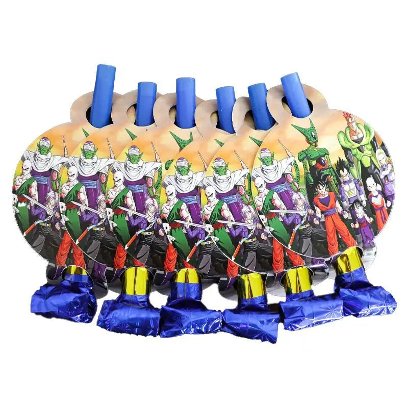 Anime Dragon Ball Party Favors Seal Stamps Slap Bracelets Stickers Gifts Bag Goodie Bag Fillers Birthday Party Gifts Wedding