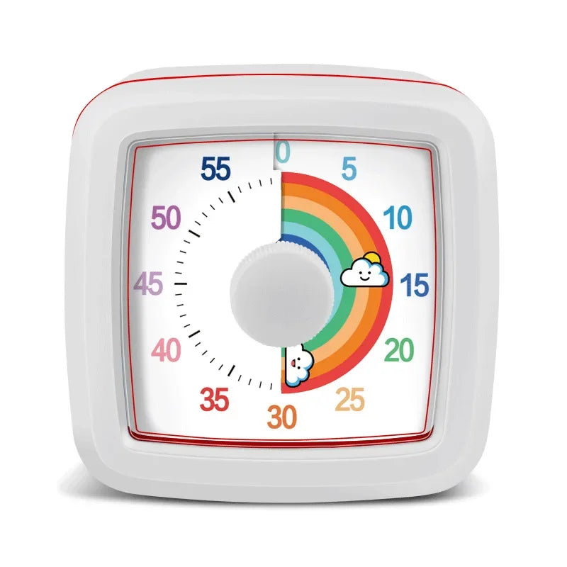 School Visual Timer for Children with Night Light, Digital Stopwatch, Pomodoro Timer for Kitchen and Home Use