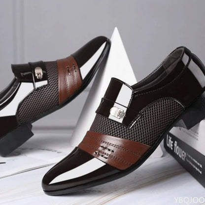 Large Size Fashionable Men's Office Formal Shoes Low Cut Daily Comfortable Pointed Multifunctional Men's Wedding Men's Shoes