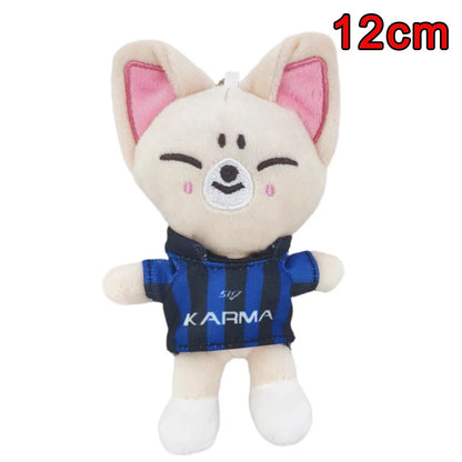 *SKZOO Kpop Plush Toys,Wolf Bear Foxes Duck Cartoon Cute Plush Animal Backpack Dolls, Large Messenger Bag, Throw Pillow, Gift