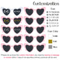 12-120Pcs Custom Wedding Sunglasses Personalised Heart Shaped Sunglasses Wedding Party Favors for Guest Date Initials Custom