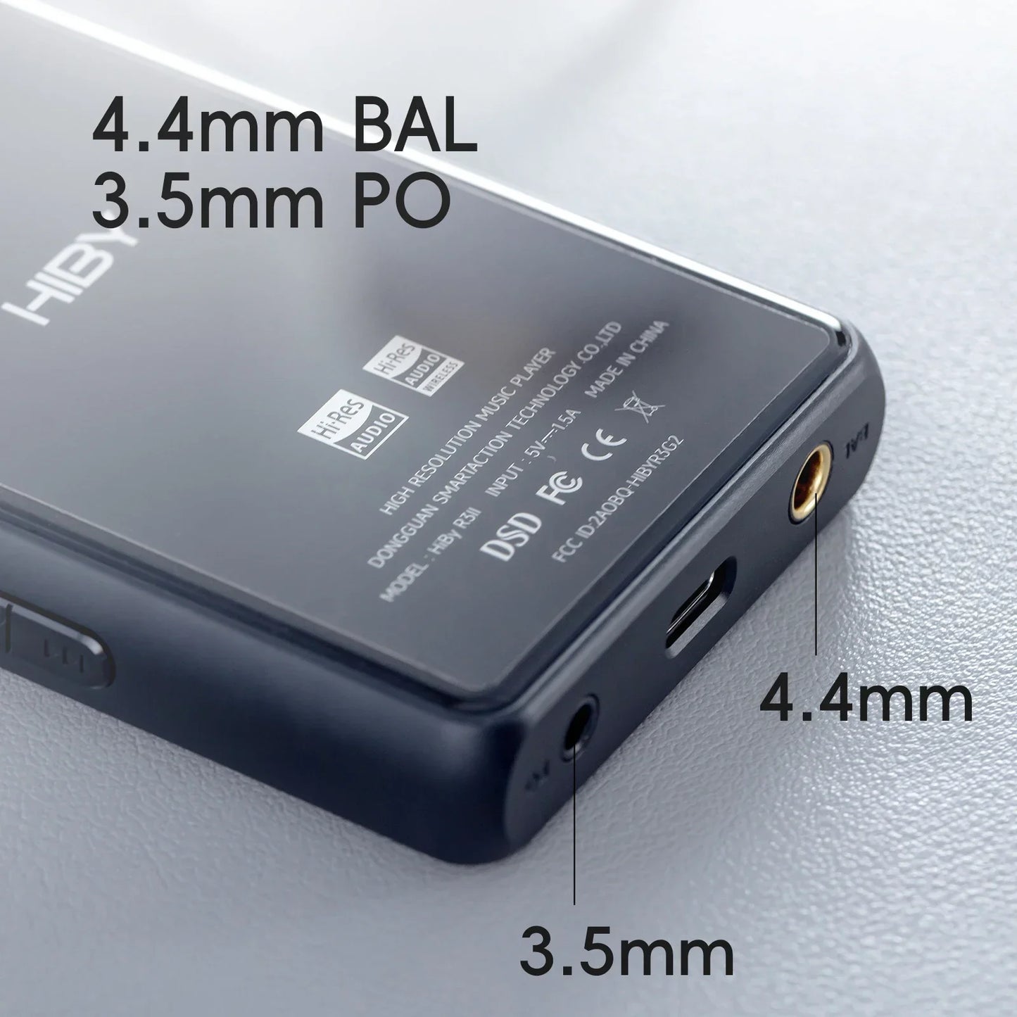 HiBy R3 II 2025 / R3 Gen 2 Music Player Bluetooth 5.1 WiFi MQA16X DSD256 Web Radio USB Audio Dongle DAC X1600E ES9219C 3.2‘’