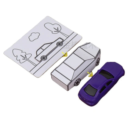 Magic Tricks Toy Street Magic Show Magic Props Appearing Car By Hyde Ren Magic Tricks Funny Card To Paper Car Illusion Box