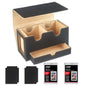 MTG Commander Deck Box with Card Tray & Accessories Drawer, Storage for Double Sleeved Cards, Durable Design