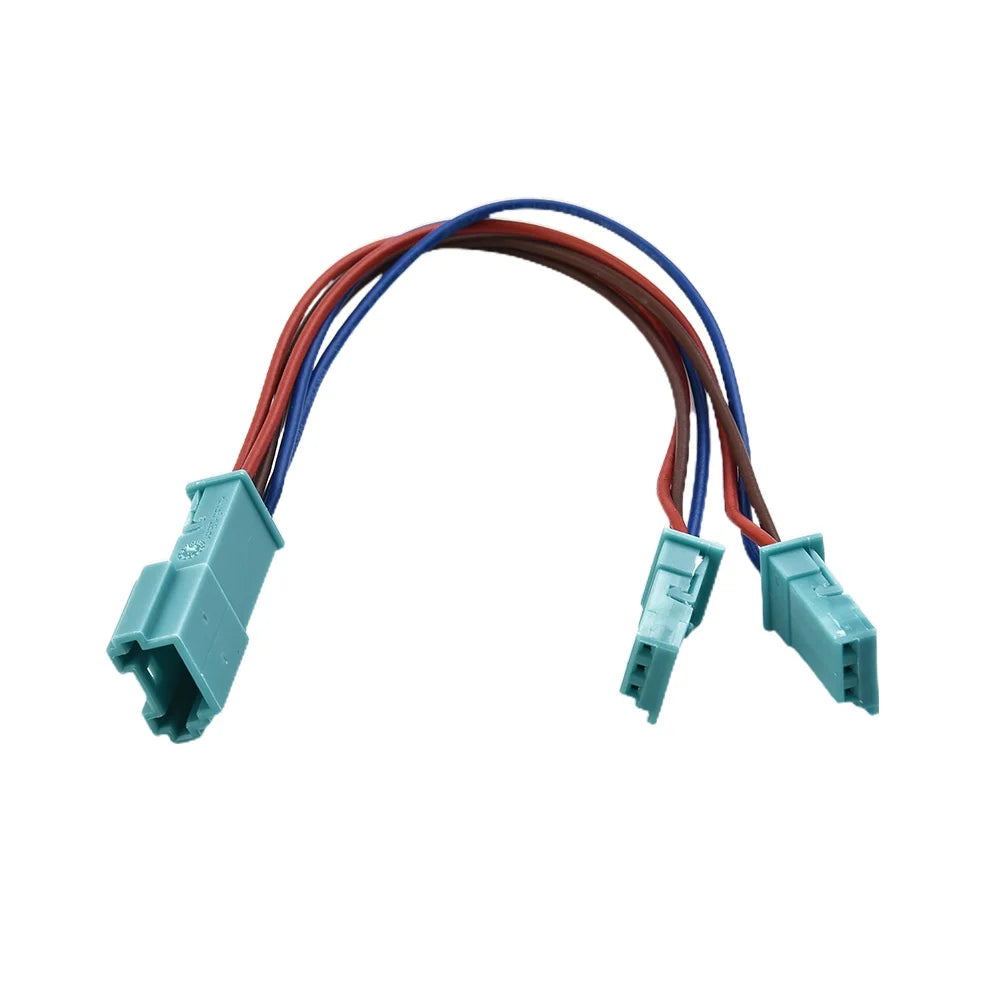 3Pin Y Cable Connector Cupholder LED Ambient Light AC / Radio Adapter For BMW F30/F31/F80 M3 Car Electronics Accessories