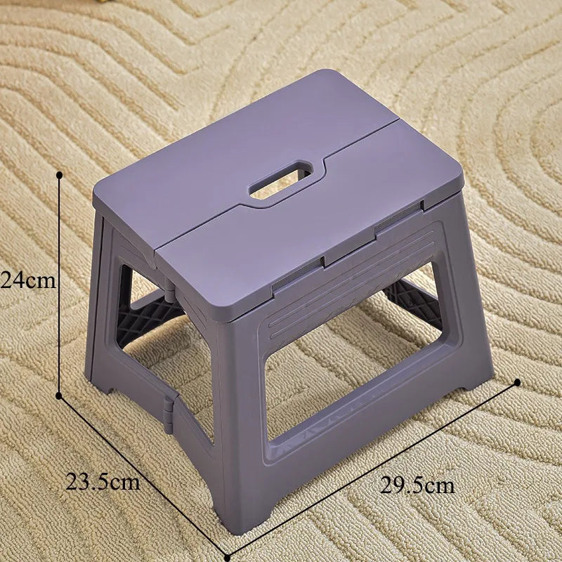 New model folding chair - Portable household folding chair - Outdoor camping portable small bench