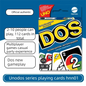 UNO Filp JRV01 Playing Cards Games DOS Family Party Table Playing Card W2085-Mattel Kids Toys Board Games