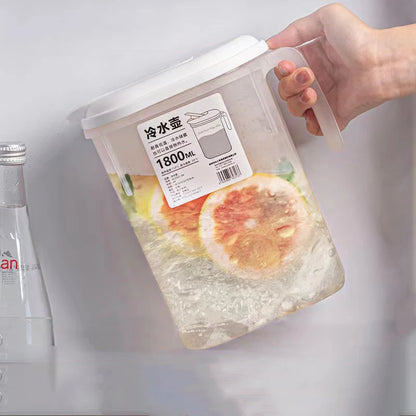 Water Kettle With Faucet Beverage Dispenser Cold Juice Lemonade Drinks Bucket Liquid Storage Tank Outdoor Fridge Organizers