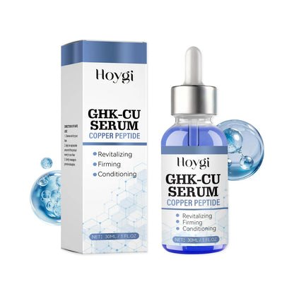 Copper Peptide Facial Serum Anti Wrinkle Remover Antioxidant Skin Rejuvenating Barrier Repair Brighten Skin Tone Skin Cosmetics
