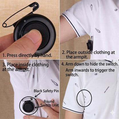 Mini Wrist Smoke Device Magic Props Remote Control Silent Smoke Maker for Short Sleeve Performance Magia Toys Professional Gadge