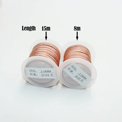 Length 15/8M Strong Solder Wick Desoldering Copper Wire Mesh Braid Width 2/2.5/3.0mm PCB BGA  Remover Tin Welding Soldering Tool