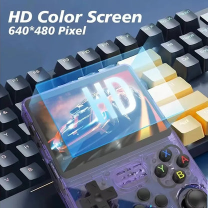 Open source handheld arcade game retro game console 3.5-inch high-definition display LINUX system emulation simulator