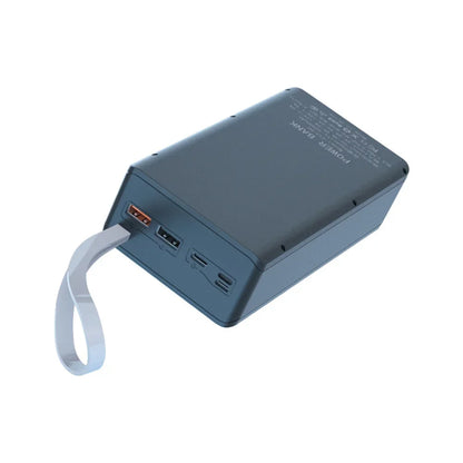C12 18650 Battery Power Bank Case Charger Box Holder Dual USB LCD Display Support Quick Wireless Charger Battery Shell Storage