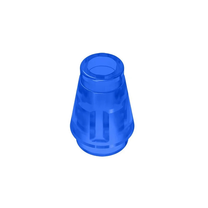 10PCS 59900 4589 1x1 Cone Block Moc Building Loose Parts Compatible with Brick DIY Children's Toy Assembly Gift