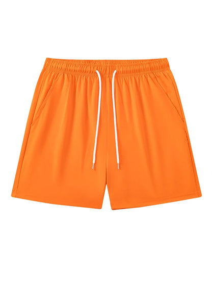 Mens Swim Trunks with Compression Liner Phone Pocket Summer Quick Dry Board Shorts Beach Shorts Swimwear Swimsuit Bathing Suits