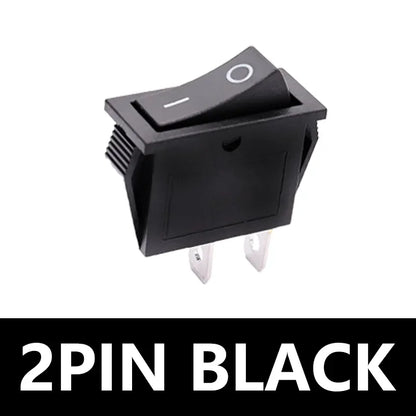 5/20PCS KCD3 Rocker Switch ON-OFF ON-OFF-ON 2 Position 3Pins Electrical Equipment with Light Power Switch 16A 250V / 20A 125V AC