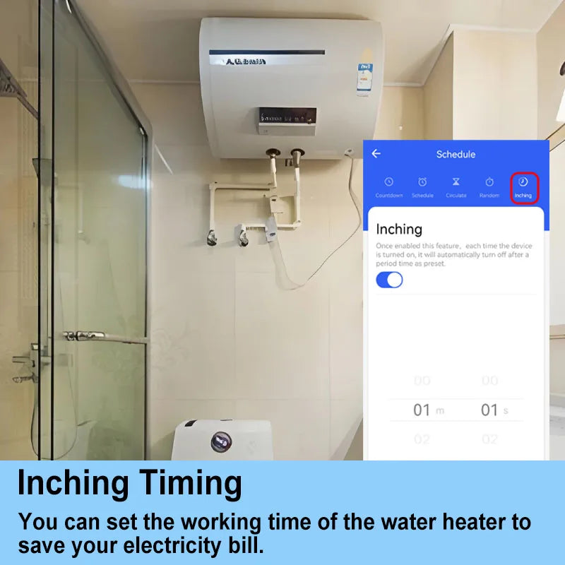 Smart Life ZigBee Switch Module Supports 2 Way Light Control Timing 16A KWh Energy Monitor Works with Tuya Google Home Alexa