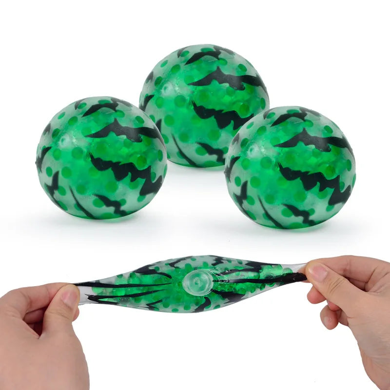 Simulated Watermelon Bead Ball Water Bead Ventilatory Ball Adult and Child Squeeze Squish Stress Relieving and Kneading Toys