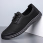 Men's Hollow Loafers Summer Mesh Comfortable Breathable Lightweight Casual Shoes Soft Bottom Slip-On Sandals-HT666