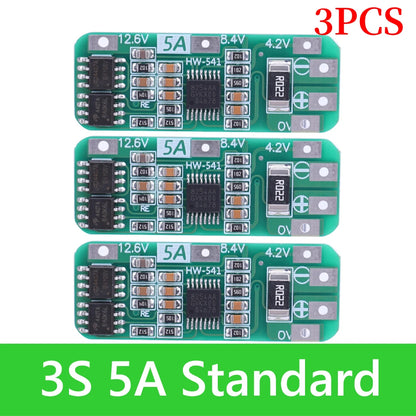 BMS 3S/4S 5A 10A 20A 25A 40A 60A Płytka zabezpieczająca ładowarkę do akumulatorów litowo-jonowych 18650 do wiertarki 12 V z funkcją wzmocnienia/balansu