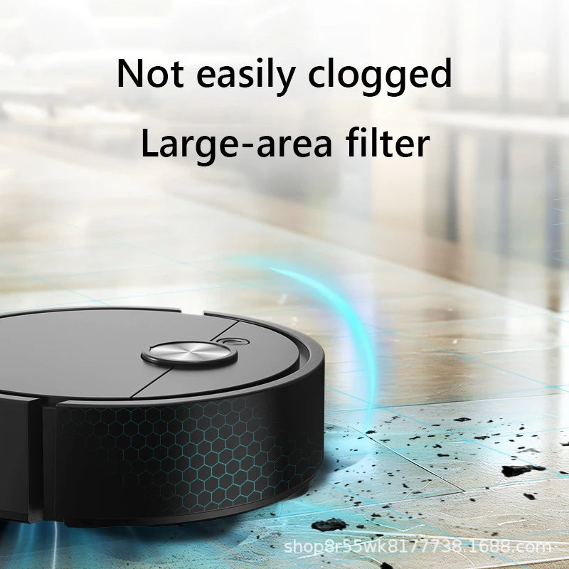 3 in 1 Sweeping Robot Vacuum Cleaner Mopping Smart Home USB Rechargeable Vacuum Mop Robot Sweep Floor Robot for Home Office