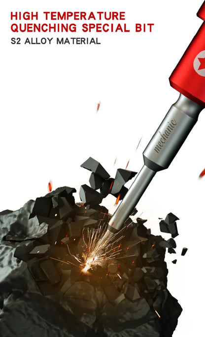MECHANIC iShell 3D Screwdriver Red Magnetic Precision Non-Slip Screw Driver Set Phone Repair Disassemble Tool