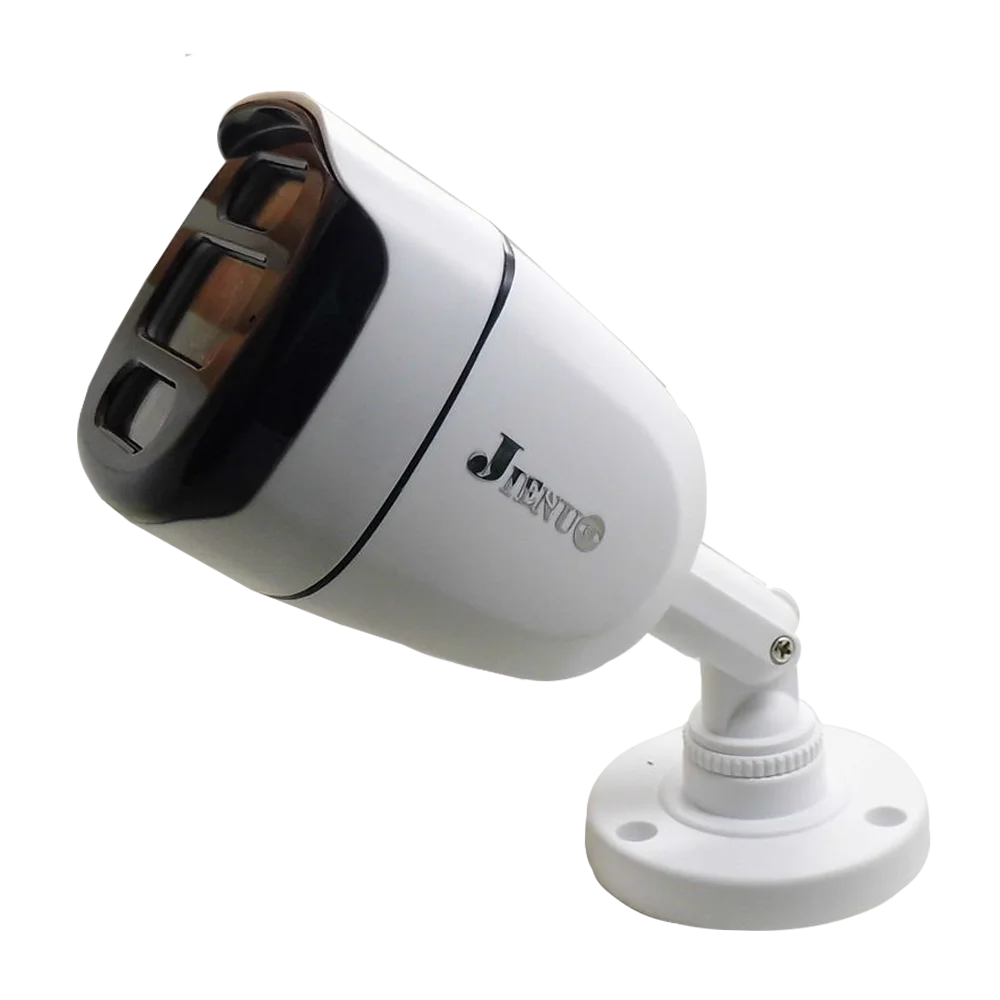JIENUO Kamera 4K HD AHD CCTV System Monitoringu Zabezpieczeń 1080P 5MP Zewnętrzna Wodoodporna Kamera Tubowa TVI z Noktowizorem na Podczerwień do Domu