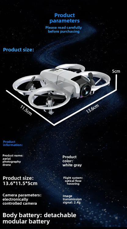 2026 New Mini HD Professional Aerial Drone with Camera Height Maintenance Four Axis Aircraft Mini Remote Controlled Aircraft Toy