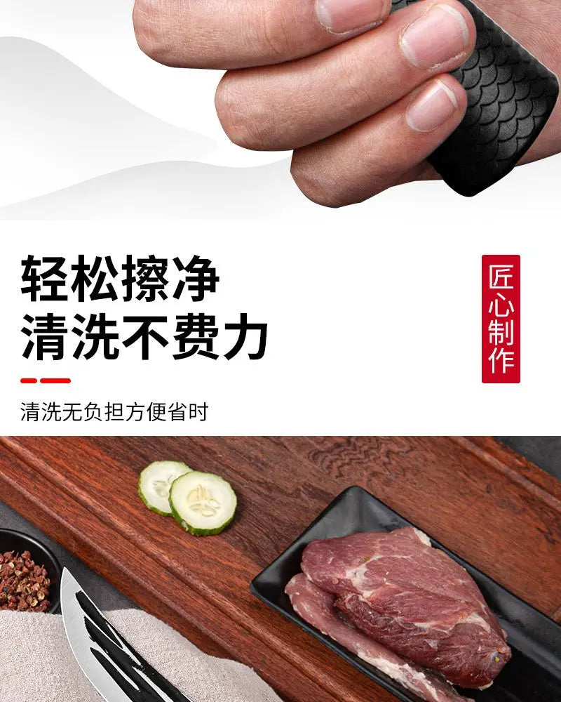 Multi-Purpose Kitchen Knife for Meat BBQ Cooking Knife Fishing Boning Knife Stainless Steel Butcher Knife Pastic Handle