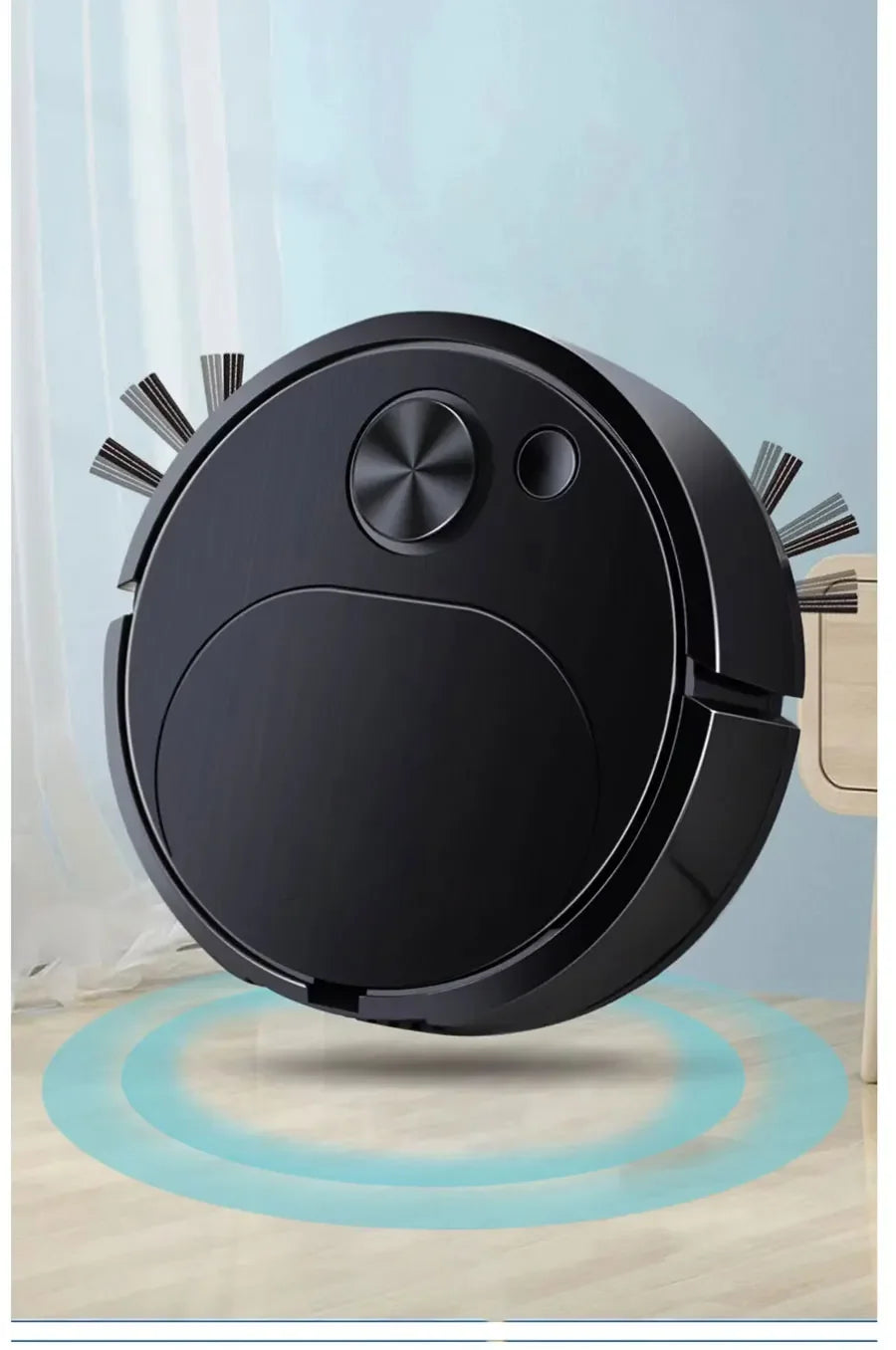 NEW USB Sweeping Robot Vacuum Cleaner Mopping 3 In 1 Smart Wireless 1500Pa Dragging Cleaning Sweep Floor for Home Office