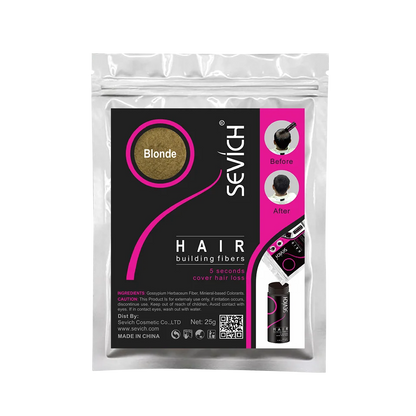 SEVICH 25g Hair Fibers Refill Bag Bald Extension Hair Growth Powder Salon Professional Hair Treatment Unisex Hair Loss Products