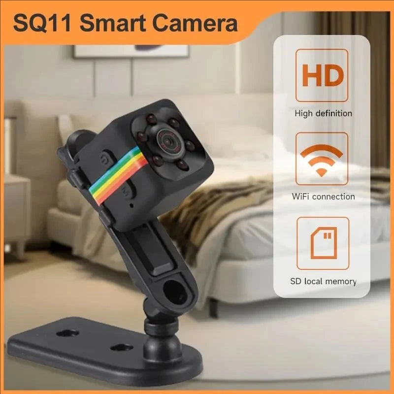 Mini Camera HD Portable Small Nanny Cam Video Voice Mini DV Recorder Indoor Covert Security Camera for Home and Office