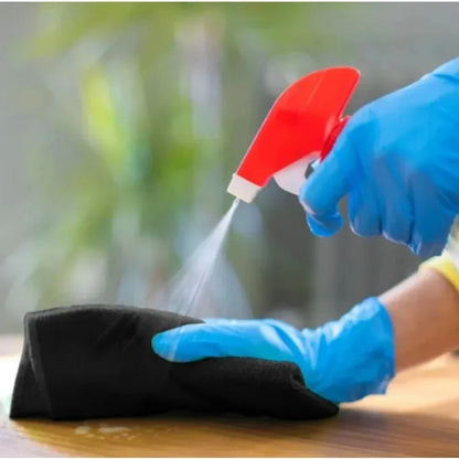 Multi-Use Microfiber Cleaning Towel - 30x30cm Ultra Soft Absorbent Cloth for Car Detailing, Polishing & Household