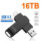 Lenovo 16TB USB 3.2 Flash Drives High Speed Transfer Metal Pendrive Memory Card Pendrive Flash Disk Memoria Waterproof Stick