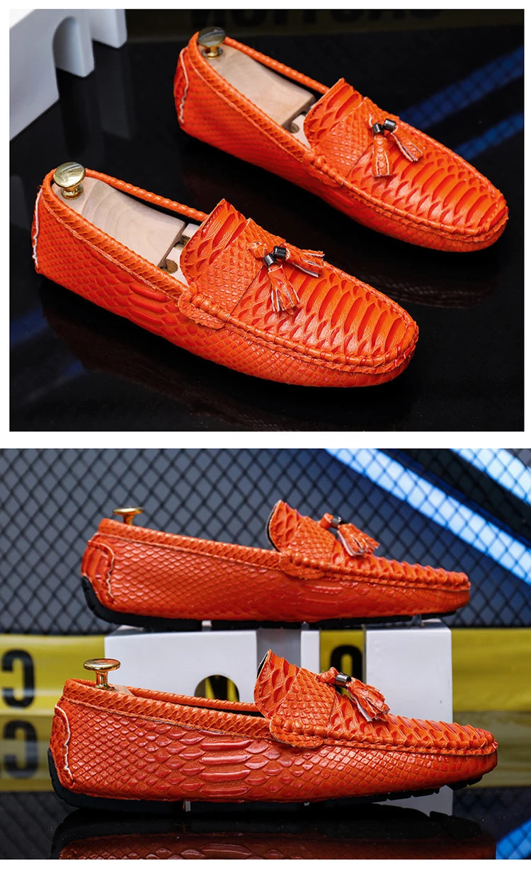 Driving Shoes Summer Mens Outdoor Anti-slip Comfort Soft High Quality Men Breathable Flat Driving Shoes Classic Casual Loafers