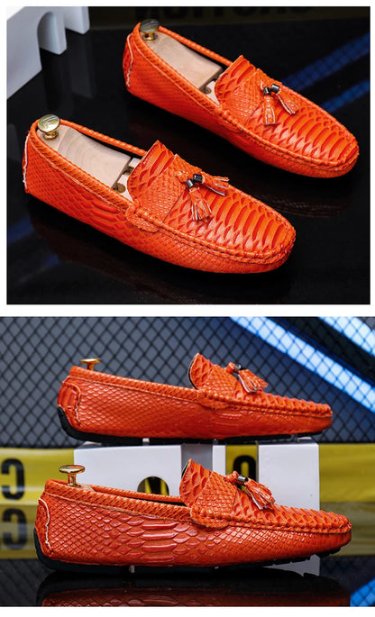 Driving Shoes Summer Mens Outdoor Anti-slip Comfort Soft High Quality Men Breathable Flat Driving Shoes Classic Casual Loafers