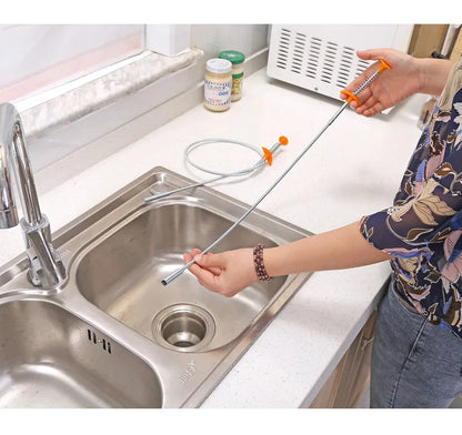 Length 60/85cm Flexible 4 Claw Grabber Pickup Tool Bendable Hose Pickup Long Reaching  For Home & Garden Cleaning Usage