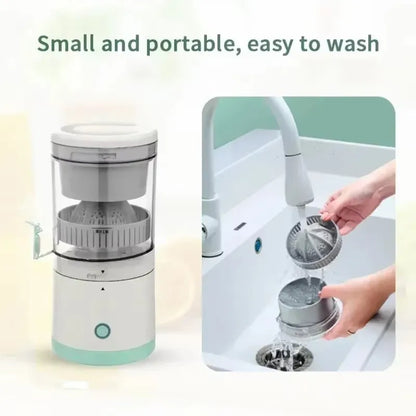 Portable Juicer Extractor Fully Automatic Fruit Household Juicer Automatic Orange Lemon Juice USB Charge Extractor Extruder